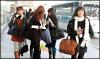 เหล่าสาวๆ Wonder Girls ที่สนามบิน