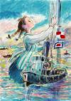 ภาพร่างของ Kokuriku-Zaka Kara ฉบับ Studio Ghibli