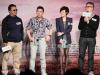กับนางเอกของเรื่อง และผู้กำกับ ในการเปิดตัวหนัง