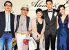 Harlem Yu, Mickey Huang และพิธีกรรายการทีวี Chang Hsiao-yen 