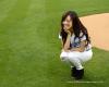 ทิฟฟานี (Tiffany) เยือนทีม Dodgers โชว์ฝีมือขว้างลูกเบสบอลเปิดเกม