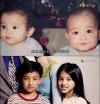 ถ่ายภาพกับน้องชายฝาแฝด