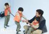 ชมภาพน่ารัก ซองอิลกุก (Song Il Gook) พาลูกแฝดสาม แทฮัน (Dae Han) มินกุก (Min Guk) มันเซ (Man Se) ถ่ายโฆษณา