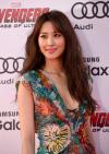 สาวเกาหลี คลอเดีย คิม (Claudia Kim) สวยเด่นบนพรมแดงรอบปฐมทัศน์ Avengers 2