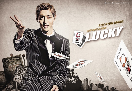 [Video] Kim Hyun Joong - Rehearsing Lucky Guy