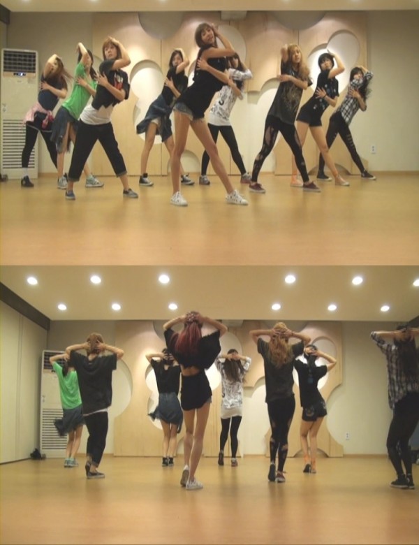 [Video] G.NA - Practicing 2Hot Dance