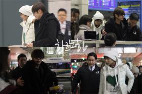 โฮยองแซง (Heo Young Saeng) และคิมคยูจง (Kim Kyu Jong) เดินทางถึงประเทศเกาหลีแล้ว