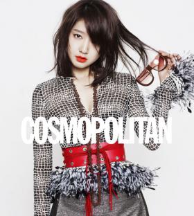 ปาร์คชินเฮ (Park Shin Hye) ถ่ายภาพในนิตยสาร Cosmopolitan!