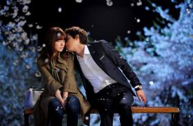 ภาพคังจิฮวาน (Kang Ji Hwan) และยูนอึนเฮ (Yoon Eun Hye) ในละคร Lie to Me!