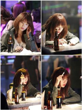 ภาพยูนอึนเฮ (Yoon Eun Hye) จากละครเรื่อง Lie to Me ที่ไนท์คลับ!