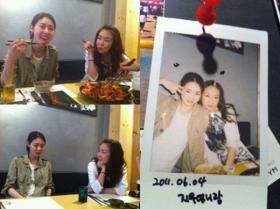 ชอยจิวู (Choi Ji Woo) และลียอนฮี (Lee Yeon Hee) ไปทานข้าวด้วยกัน?