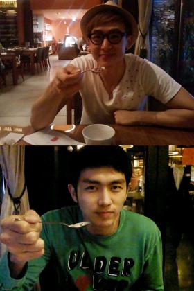 ซีลอง (Seulong) และนิชคุณ (Nichkhun) ไปทานข้าวด้วยกัน!