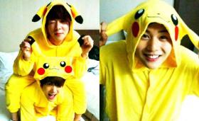 ควางฮี (Kwang Hee) อัพโหลดภาพ Pikachu!