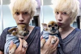 อึนฮยอค (Eun Hyuk) เผยภาพสุนัขของเขา!