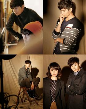 วอนบิน (Won Bin) และมูนกึนยอง (Moon Geun Young) ถ่ายภาพแฟชั่น