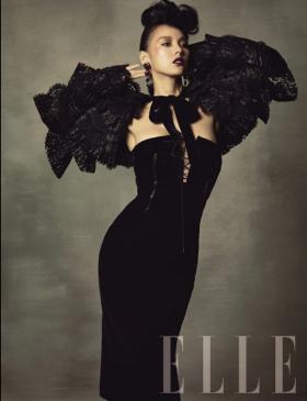 ลีฮโยริ (Lee Hyori) ถ่ายภาพคอนเซ็ปท์หรูหราในนิตยสารผู้หญิง Elle 