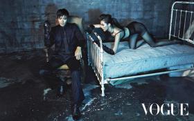 ควอนซางวู (Kwon Sang Woo) ถ่ายภาพในนิตยสาร Vogue