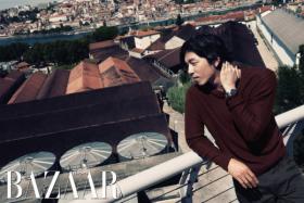 กงยู (Gong Yoo) ถ่ายภาพสำหรับนิตยสารแฟชั่น Harper’s Bazaar 