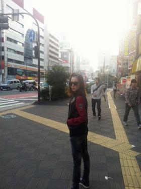 ซานดารา ปาร์ค (Sandara Park) เดินเล่นบนท้องถนนญี่ปุ่น!