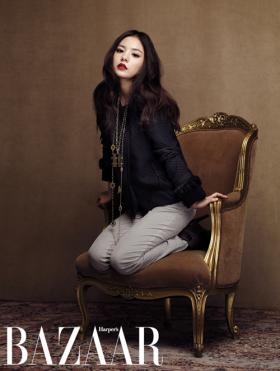 มินฮโยริน (Min Hyo Rin) ถ่ายภาพในนิตยสาร Harper’s Bazaar 