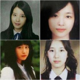 ภาพจบการศึกษา IU, จิยอน (Ji Yeon), ซอลลี่ (Sulli) และ Suzy!