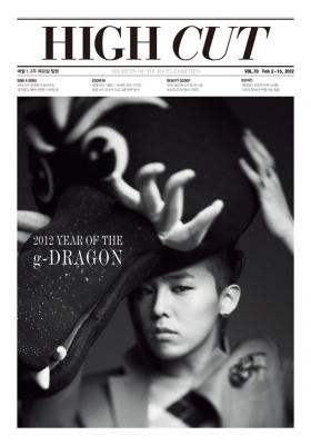 G-Dragon ถ่ายภาพในนิตยสาร High Cut!