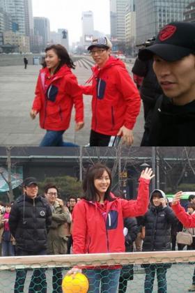 ฮาจิวอน (Ha Ji Won) ถ่ายทำรายการ Running Man 