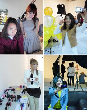 วง 2NE1 ได้ถ่ายภาพสำหรับงานโฆษณา Nikon!