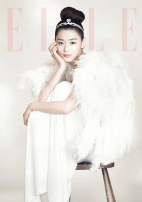 จอนจิฮยอน (Jun Ji Hyun) ถ่ายภาพชุดแต่งงานในนิตยสาร Elle!