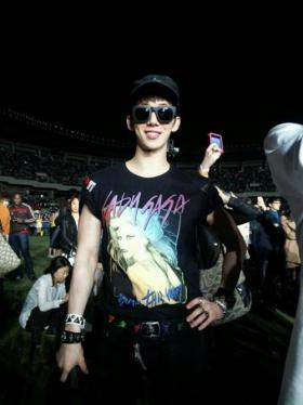 โจควอน (Jo Kwon) ไปชมคอนเสิร์ต Lady Gaga!