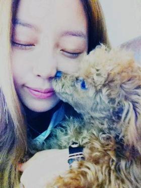 คูฮาร่า (Goo Hara) ทักทายแฟนๆ ด้วยภาพลูกสุนัขของซึงยอน (Seung Yeon)