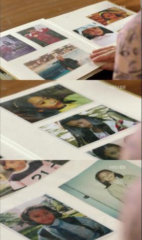 ภาพในวัยเด็กของยูนอา (YoonA) ในละครเรื่อง Love Rain
