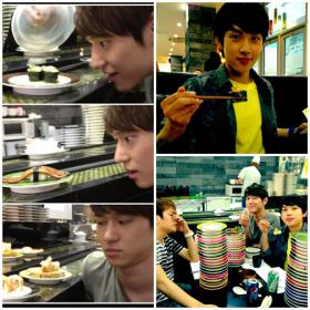 Simon D ไปทานอาหารกับซีวาน (Si Wan) และโกคยองปโย (Go Kyung Pyo)