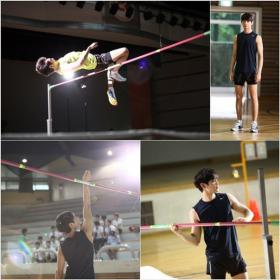 ภาพมินโฮ (Min Ho) ในลุคมาเป็นนักกระโดดสูง!