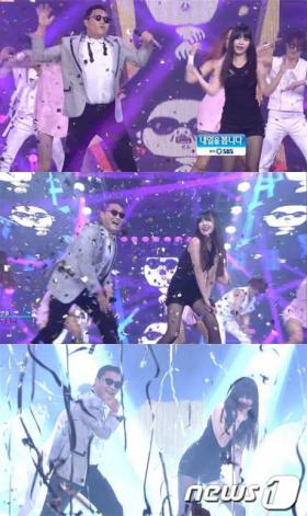 IU เต้นเพลง Gangnam Style ของ Psy!