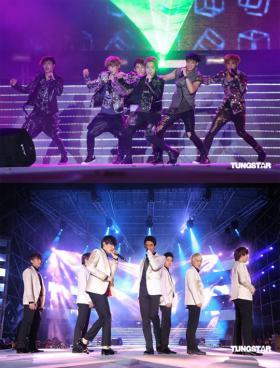 วง EXO-M และวง Super Junior-M ร่วมงาน 2012 Tainan International Friendship Music Festival