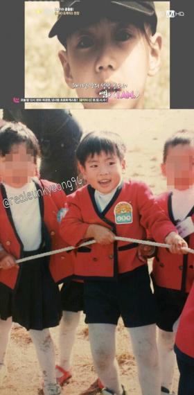 ภาพวัยเด็กของแทมิน (Tae Min) และจงฮยอน (Jong Hyun)