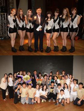สมาชิกวง T-ara ไปเยี่ยมโรงเรียนเกาหลีที่ประเทศมาเลเซีย