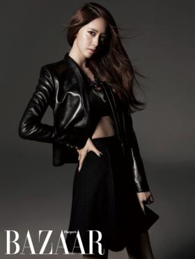 ยูนอา (YoonA) ถ่ายภาพสำหรับนิตยสารแฟชั่น Harper’s Bazaar 