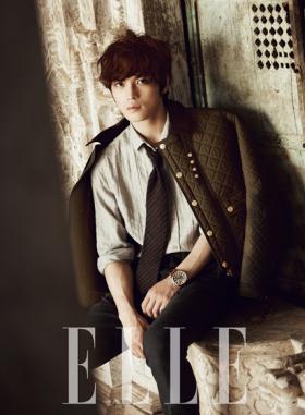 แจจุง (Jae Joong) ถ่ายภาพในนิตยสารแฟชั่น Elle 