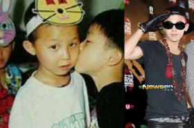 ภาพในวัยเด็กของ G-Dragon