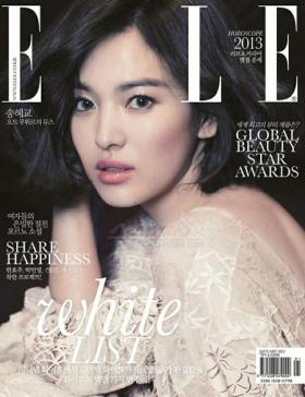 ซองเฮเคียว (Song Hye Gyo) ถ่ายภาพสำหรับนิตยสารแฟชั่น Elle 