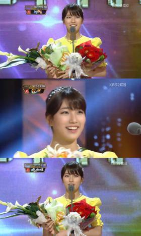 Suzy คว้า 2 รางวัลจากงานประจำปี KBS Entertainment Awards 