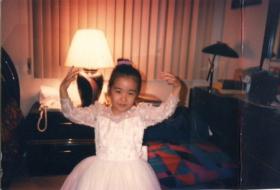 ภาพในวัยเด็กของ Tiffany 
