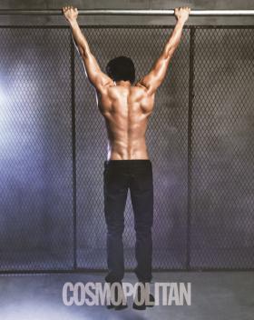 ควอนซางวู (Kwon Sang Woo) ถ่ายภาพในนิตยสารแฟชั่น Cosmopolitan
