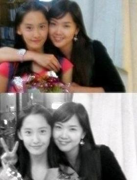 ภาพของยูนอา (YoonA) และพี่สาว