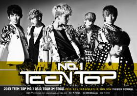 วง Teen Top จะเริ่มการแสดงทัวร์คอนเสิร์ตครั้งแรกในแถบเอเชีย