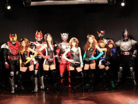 Kamen Rider GIRLS เกิร์ลกรุ๊ปฉลอง 40 ปี ไอ้มดแดง