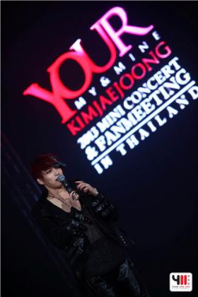 คิมแจจุง (Kim Jae Joong) มาตามสัญญาร้องเต้น จัดเต็มทั้งแฟนมิตติ้งและมินิคอนเสิร์ต ใน Kim Jaejoong 2013 Mini Concert &amp; Fan Meeting in Thailand: Your, My and Mine