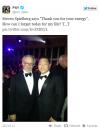 ซีวอน (Si Won) และ Psy ถ่ายภาพกับ Steven Spielberg